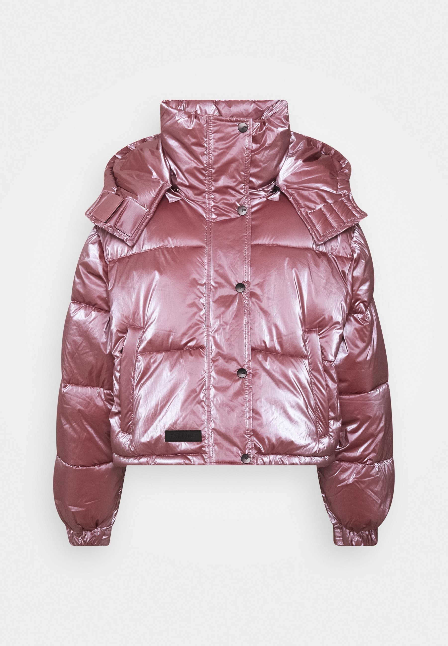 OVERSIZE WITH SHINY - Winter jacket - pink