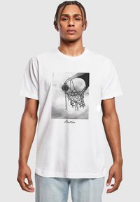Mister Tee BALLIN - Print T-shirt - white