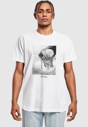 Mister Tee BALLIN - Print T-shirt - white