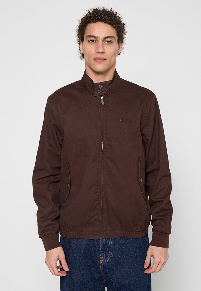 Ben Sherman Lichte jas donkerbruin Ben Sherman Lichte jas donkerbruin