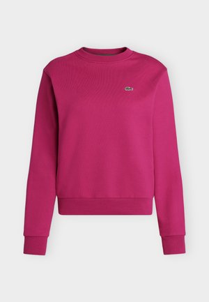 Lacoste, RELAXED FIT SWEATSHIRT - Sweatshirt - rubine red