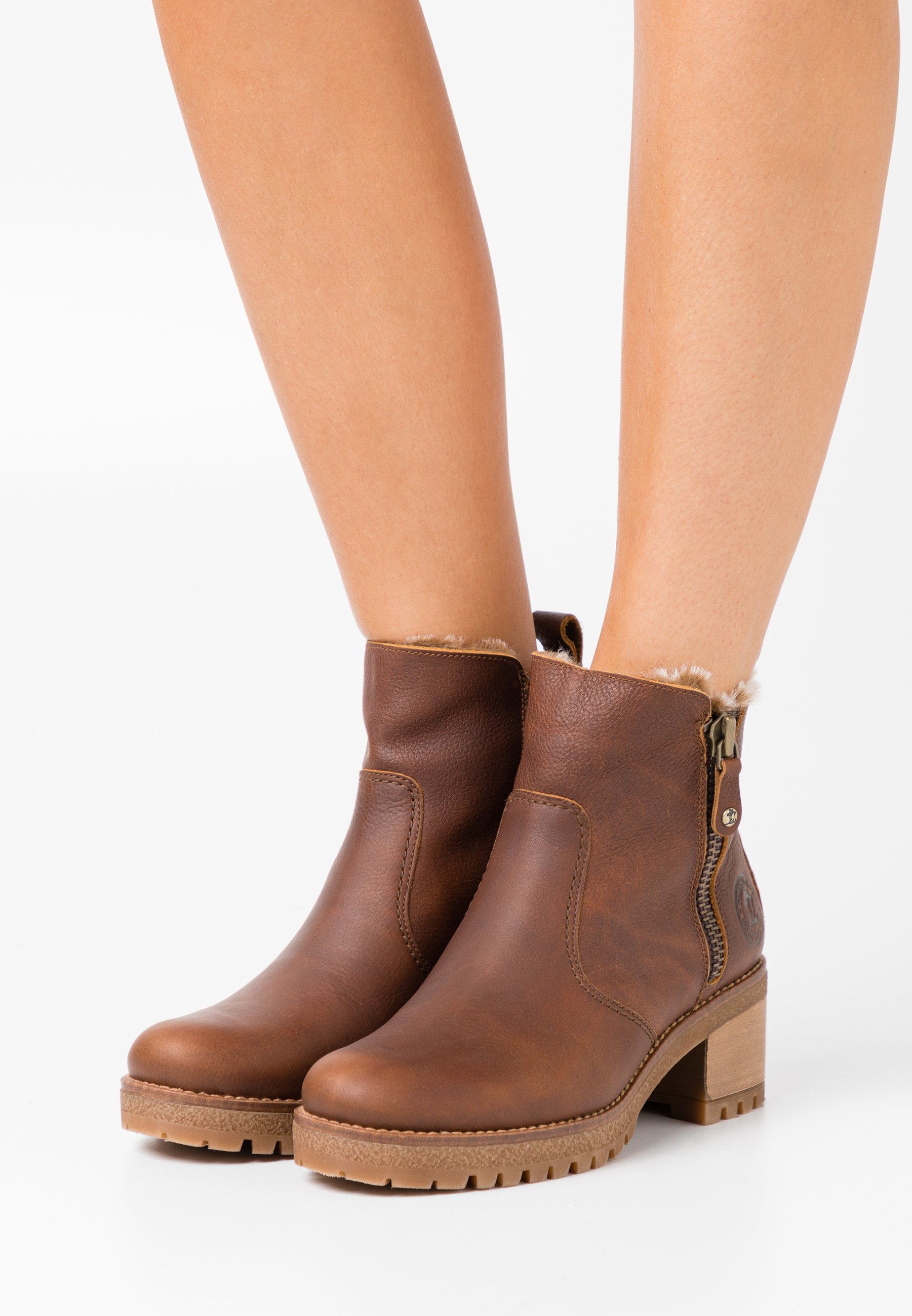 Panama Jack PAULINE - Korte laarzen - bark/Cognac - Zalando.nl