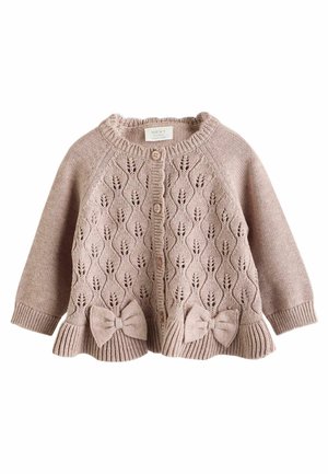 Next REGULAR FIT - FRILL SET - Tamprės – kelnės - mink brown