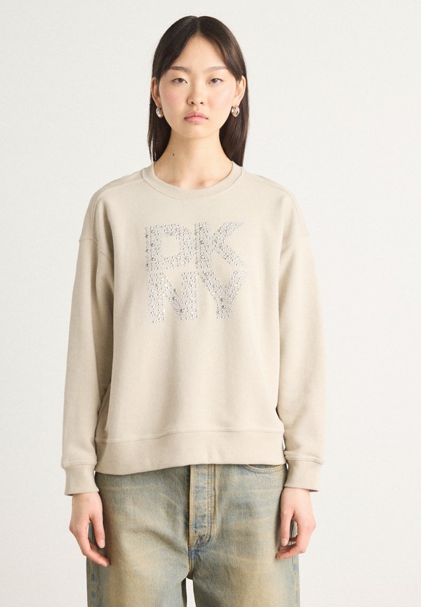 STACKED NEW YORK LOGO CREW NECK  - Sweatshirt - pebble