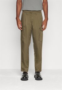 Jack & Jones - JPSTBILL JJCLEAN TAPERED - Oldalzsebes nadrágok - olive night Miniatűr kép 1