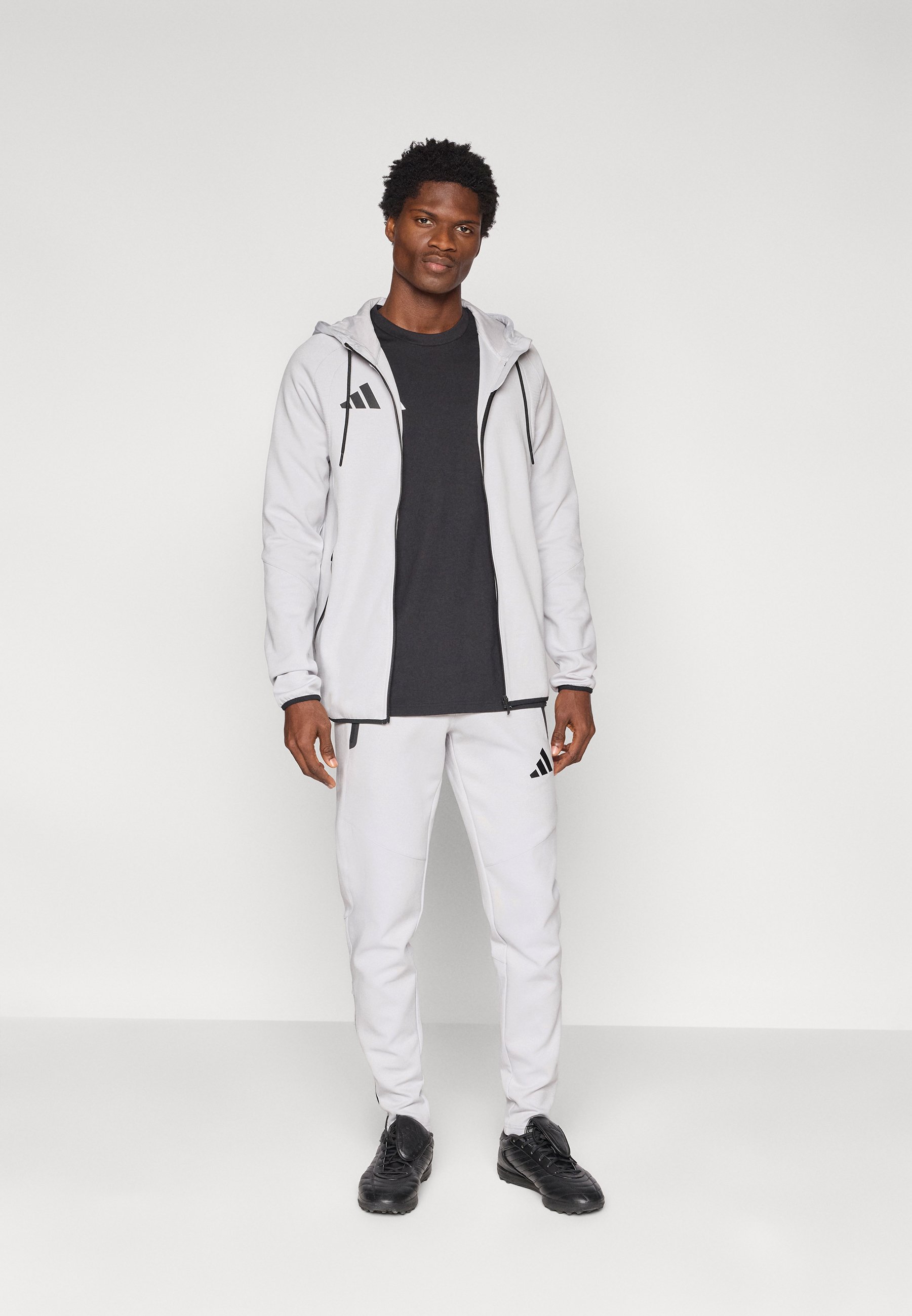 adidas Performance TIRO TRAVEL HOODIE - Zip-up sweatshirt - team
