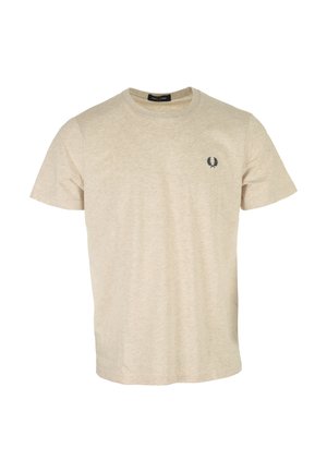 CREW NECK TEE  - Camiseta básica - porridge chiné gris ancre