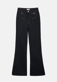 Flared Jeans - raw denim