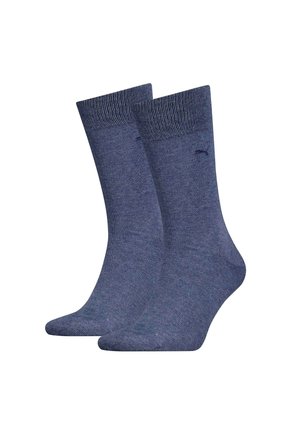 2ER PACK CLASSIC LOGO EINFARBIG - Calcetines - blau