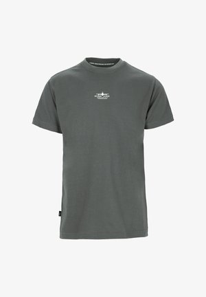 Spitzbub, FLIGHT - Print T-shirt - grau