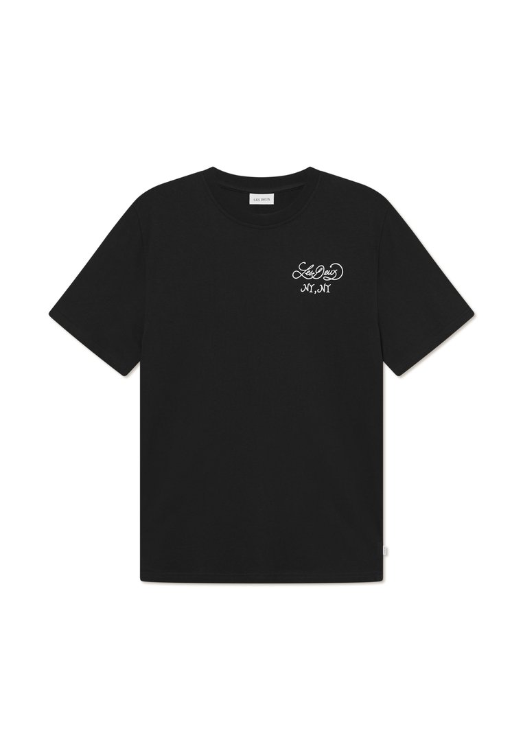 Les Deux T-shirt print zwart