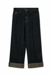 HEYANNO HOPE TURN-UP - Traperice opuštenog kroja - dark blue