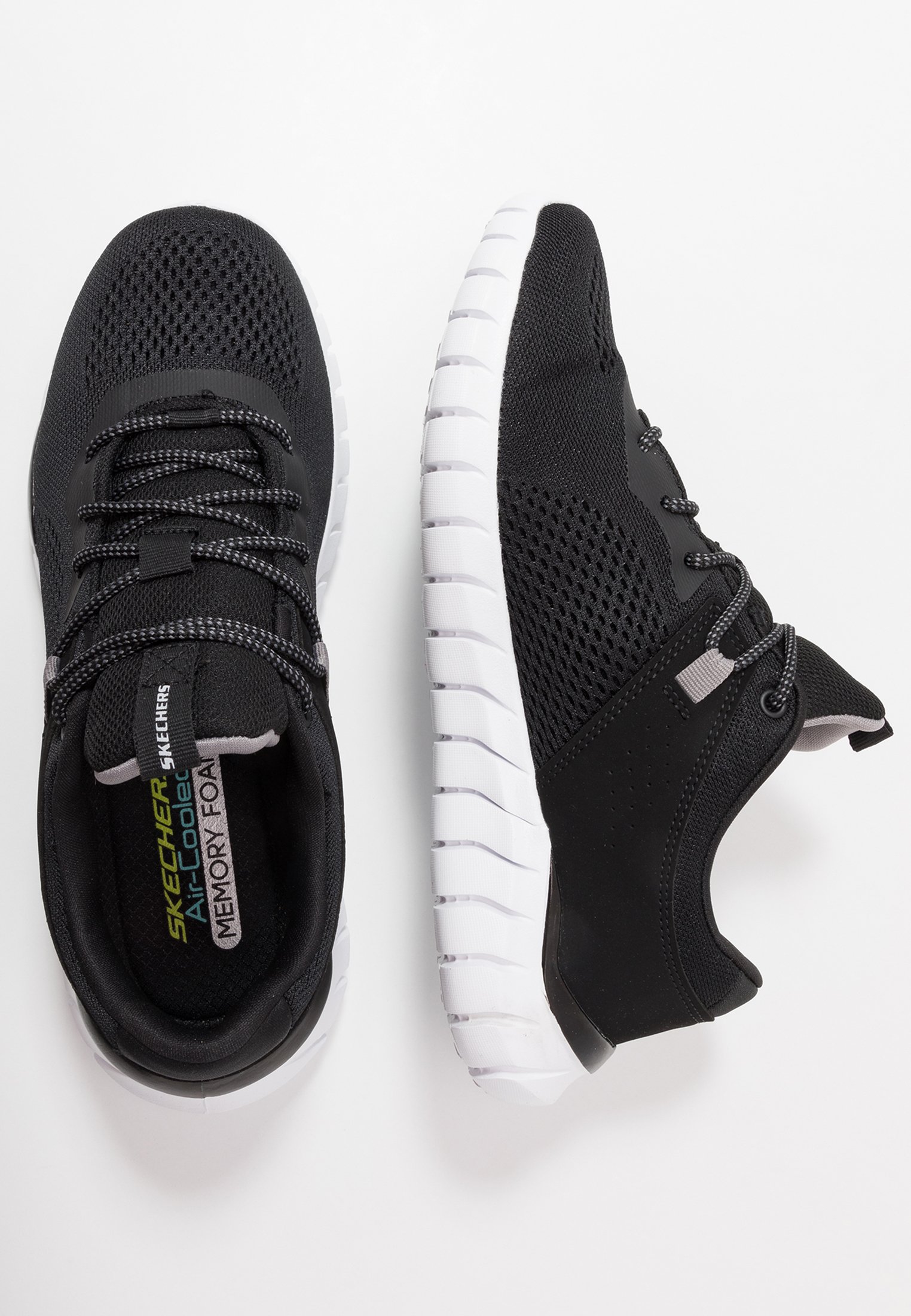 Skechers Sport OVERHAUL Joggesko black Zalando.no Skechers Sport ELITE FLEX Joggesko blackred Zalando.no
