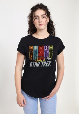 Henry Tiger, STAR TREK (MULTIPLE FRANCHISE) WOMEN OF TREK - Print T-shirt - black
