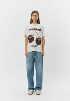 ZENASW PRINTED  - Potiskana majica - snow white