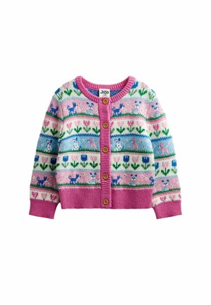 JoJo Maman Bébé, FAIRISLE  , różowy