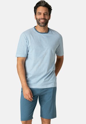 Eminence COL ROND - Nattøj sæt - imprimé bleu bleu