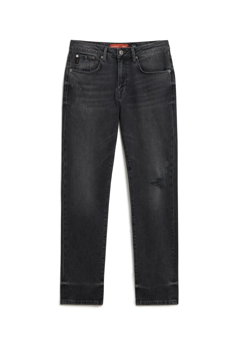 Superdry & Co Slim fit jeans donkergrijs Superdry & Co Slim fit jeans donkergrijs
