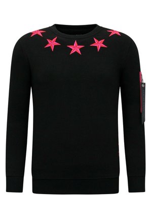 ROYAL STARS - 11-6506ZR - Sweater - zwart/roze