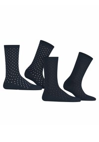 Esprit FINE DOT 2-PACK - Socken - marine