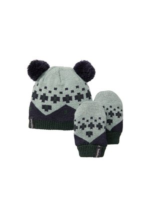 FAIRISLE SET - Berretto - light blue