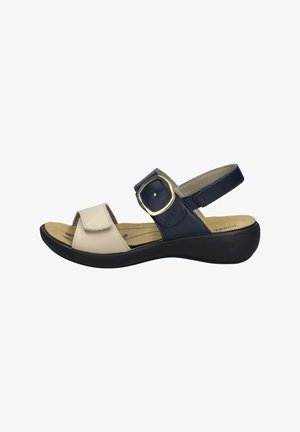 Josef Seibel IBIZA - Sandales - creme dunkelblau
