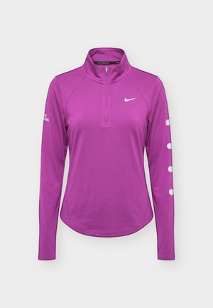 Nike Performance, TEMPO FLASH - Суитшърт с цип - bold berry