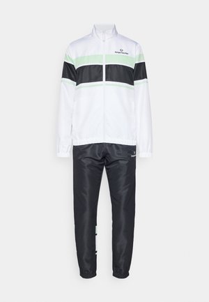 Sergio Tacchini ARPA TRACKSUIT SET - Dressikomplekt - black/birds egg green