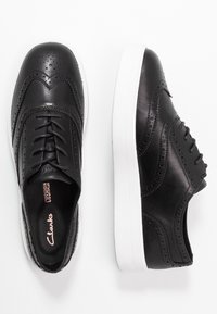 Clarks Zapatos con cordones - black