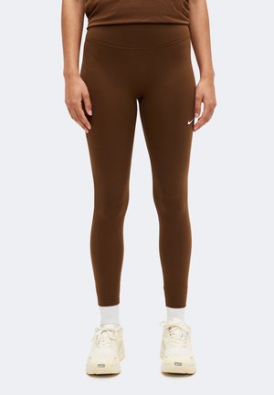 Nike Performance, ONE 7/8 TIGHT - Клин - cacao wow/white