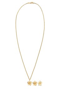 Elli JEWELRY SET FLOWER - Ohrringe - gold-coloured