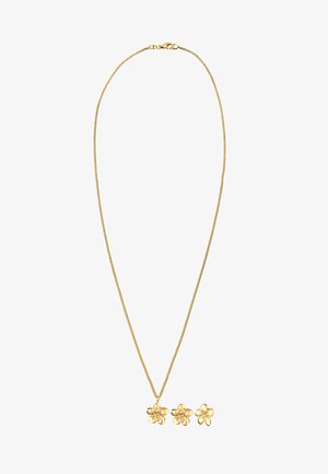 Elli JEWELRY SET FLOWER - Ohrringe - gold-coloured