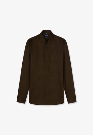 OLYMP No. Six, OLYMP NO. SIX, SUPER SLIM, BUSINESSHEMD, ROYAL KENT - Hemd - schwarz-braun