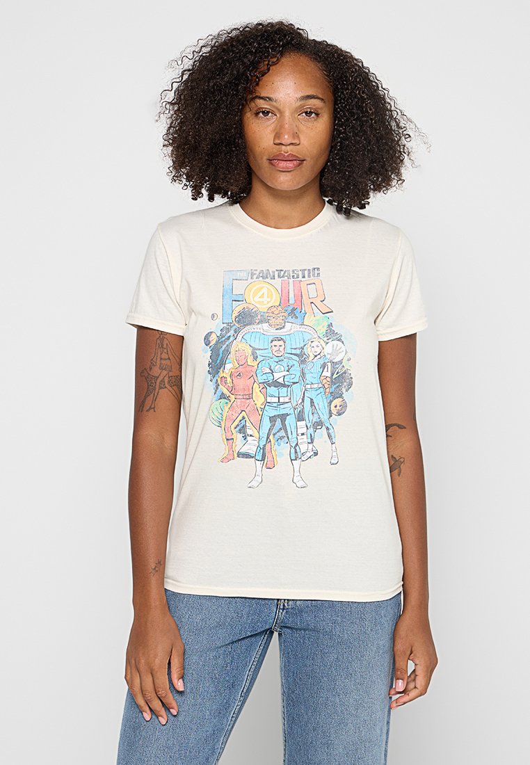 Marvel T-shirt print crème