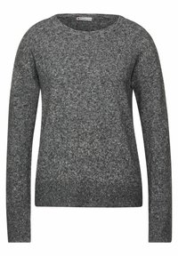 Street One Stickad tröja - grey