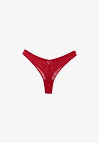 Unselected, red