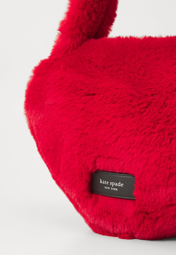 LUVER HEART TOTE - Handbag - cherry rouge4