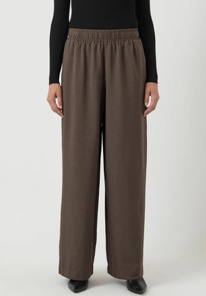 SHIMMA - Broek - chocolate brown