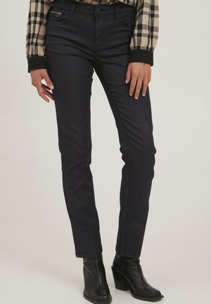 PULZ PZEMMA - Trousers - black beauty