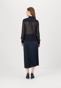 GANT BOW BLOUSE - Blúz - evening blue