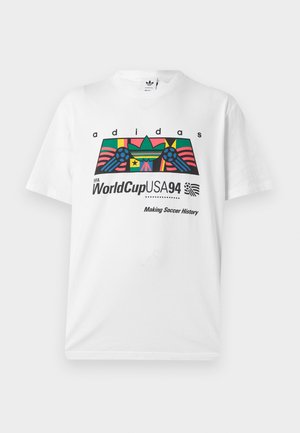 adidas Originals UNISEX - T-shirt print - white