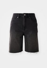 SIRELLE CUT-OFF JORTS - Short en jean - washed black