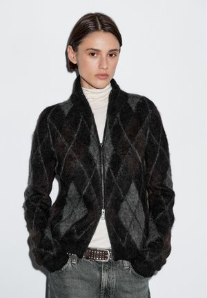 Massimo Dutti Gilet - black