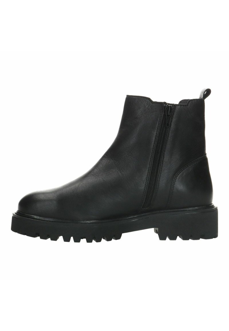 Manfield CHELSEA - Platform ankle boots - schwarz
