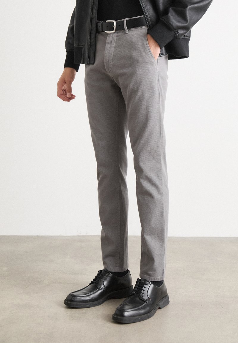 BOSS SLIM - Chino hlače - open grey