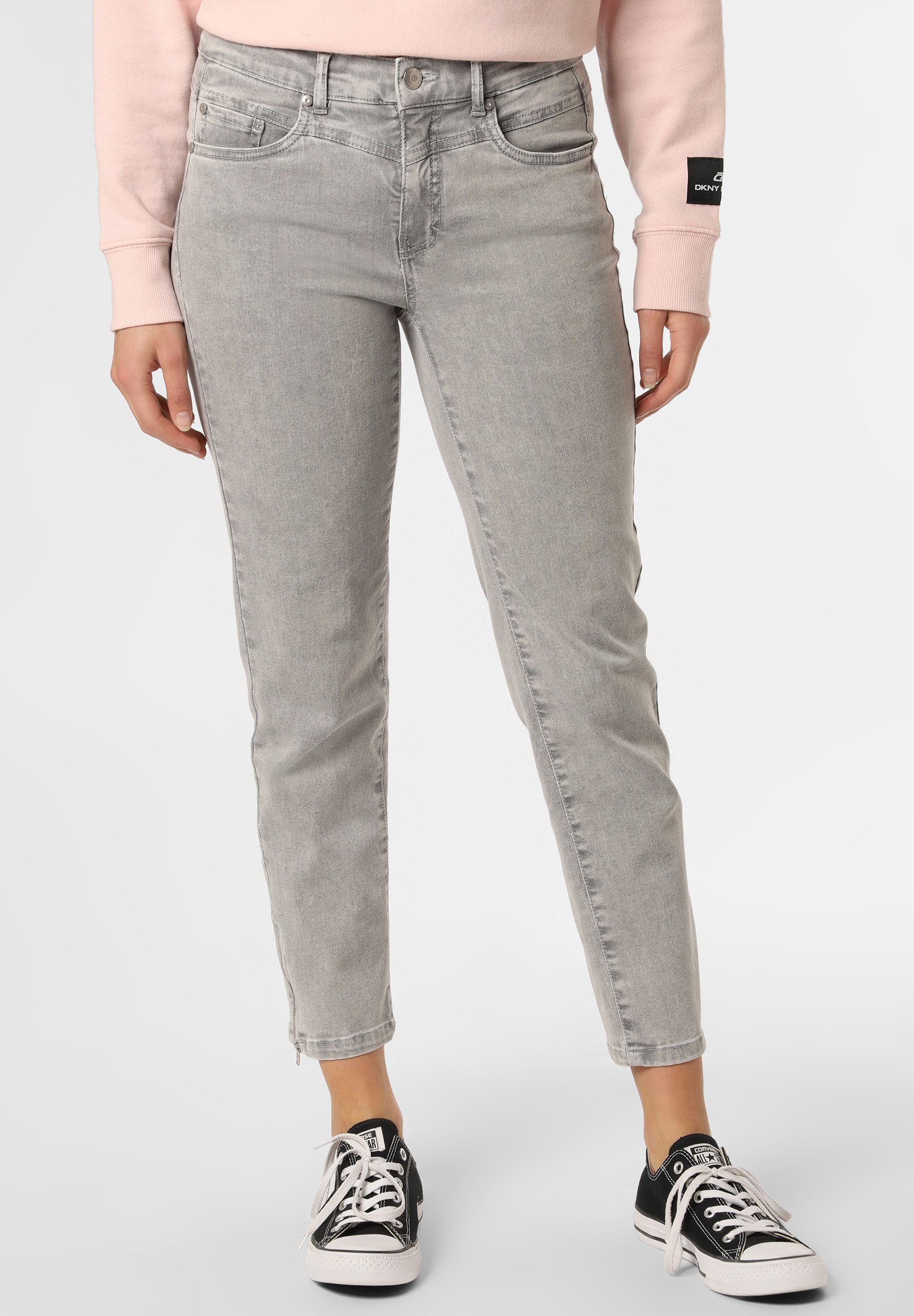 ANNA MONTANA ANGELIKA - Slim fit jeans - grau/grey - Zalando.de
