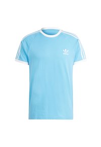 adidas Originals ADICOLOR CLASSICS 3-STRIPES - Nyomott mintás póló - semi blue burst