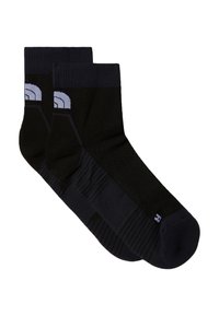 TRAIL RUN QUARTER SOCK - Socken - tnf black