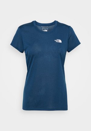 REAXION CREW - T-Shirt sport - monterey blue heather