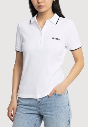 Gisada, Poloshirt - white
